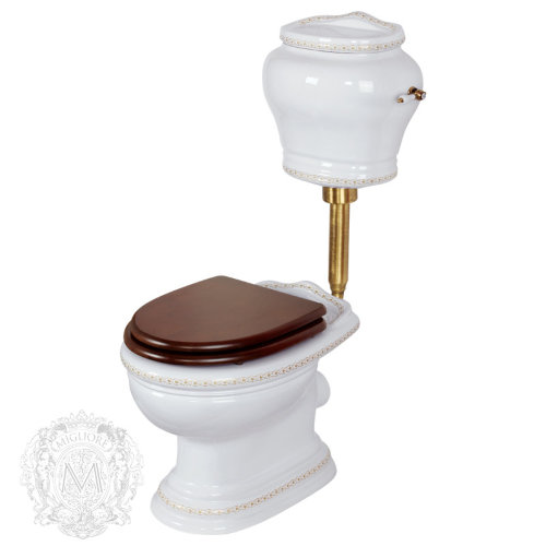 ML.MLD-25.711.BI/ML.MLD-25.738.BI/ML.RIC-29.045.BR/ML.OLV-29.015/ML.OLV-29.013/ML.OLV-29.014.BR Напольный унитаз Migliore Milady