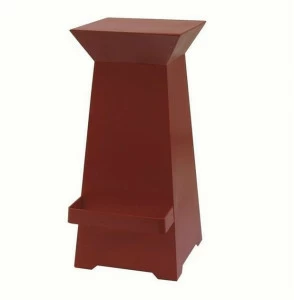 Vela Arredamenti Барный стул из железа с подставкой для ног Sgab-bellagio