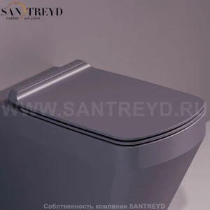 BB004D03ANTRACITEMATTCR Крышка сиденье для унитаза Simas Baden Baden