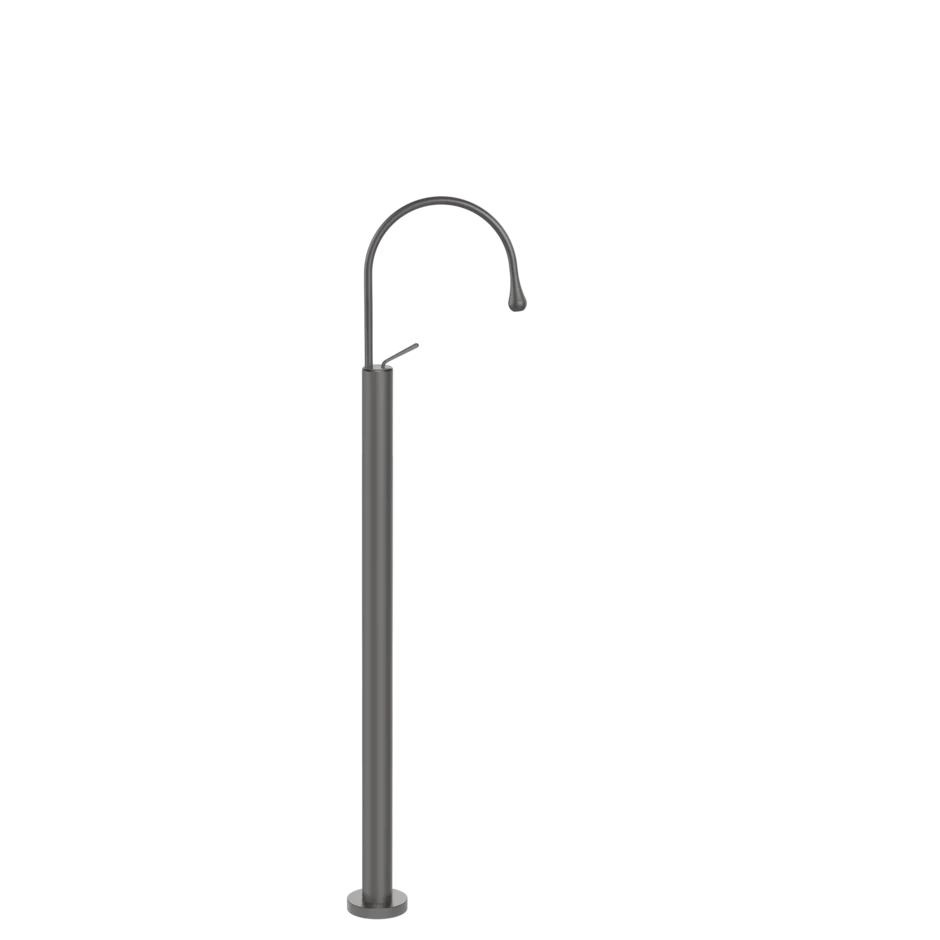 Смеситель для умывальника 33626 126 Gessi Goccia ЧЕРНЫЙ МЕТАЛЛ BR. GHRC 33626126