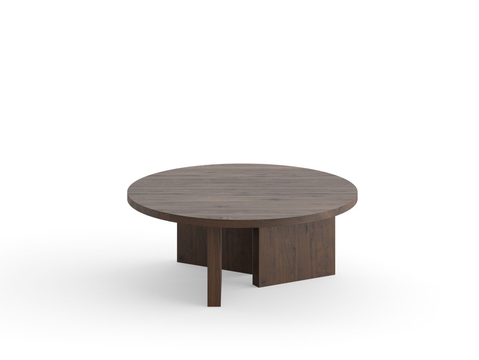 Круглый журнальный столик из дуба e15 Kaname ARCH-00047047 - Вид №1