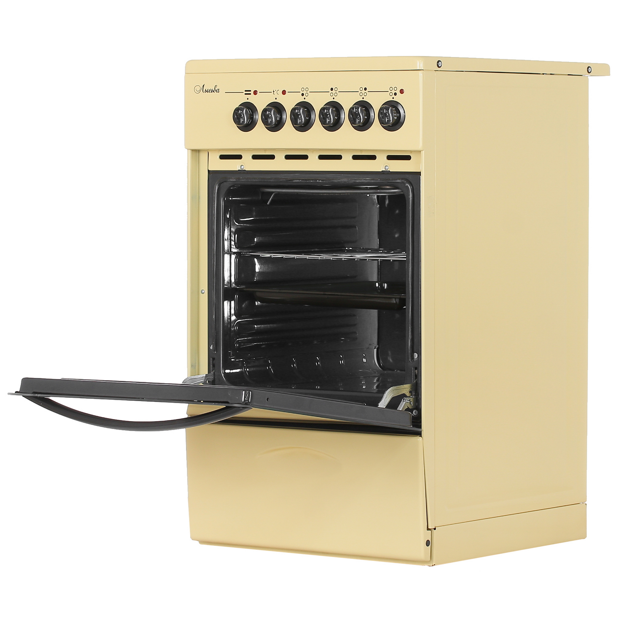 8195106 Электрическая плита Лысьва EF4002MK00 бежевый STDN-0078371 - Вид №4