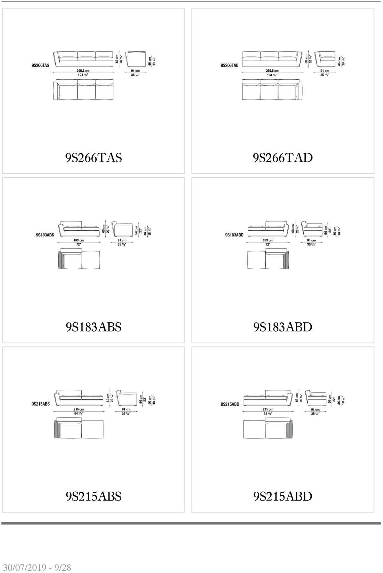 Maxalto Модульный тканевый диван с шезлонгом Solatium sun-id-1479911 - Вид №10
