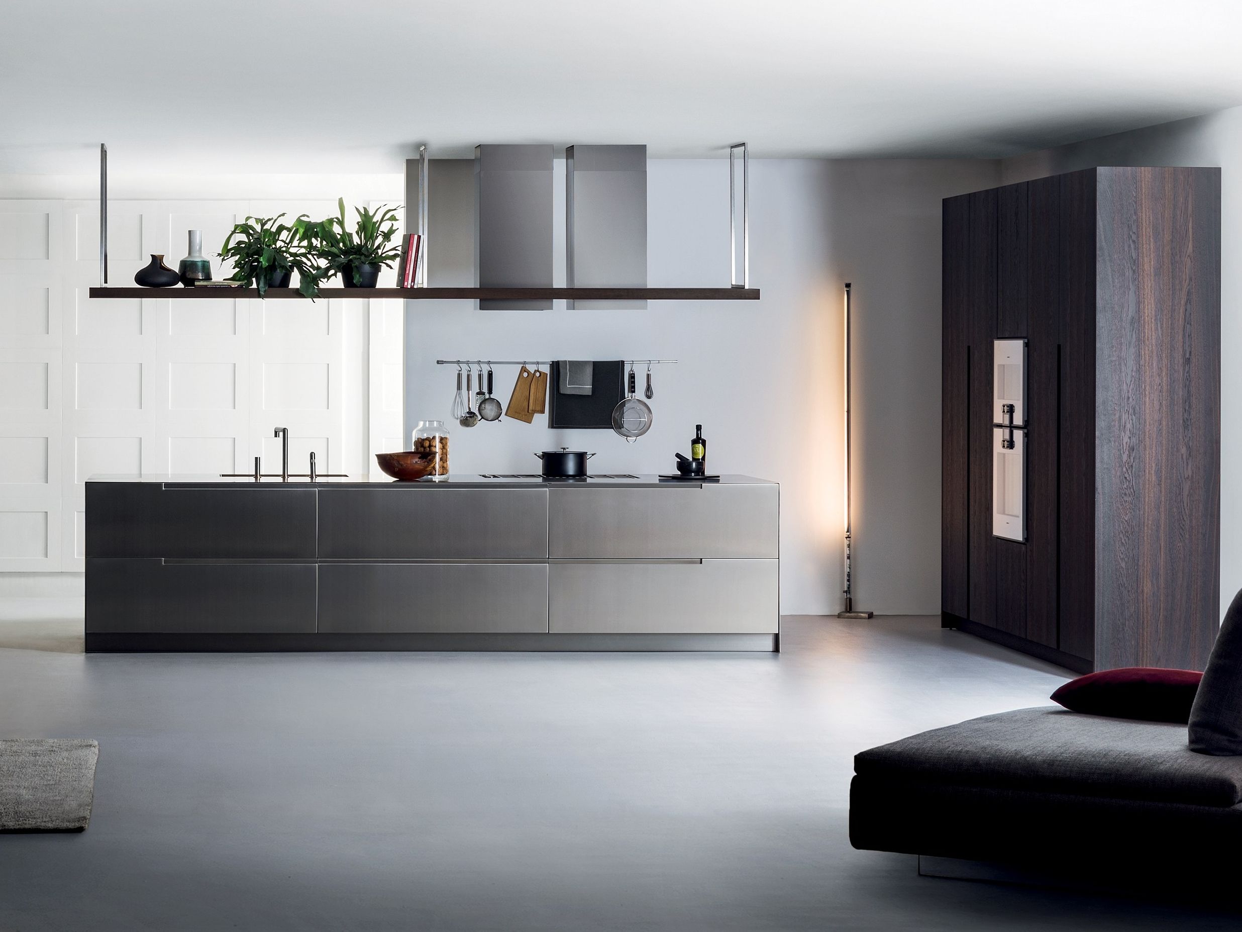 Кухня из нержавеющей стали с островом TM Italia Cucine G180 ARCH-00069511