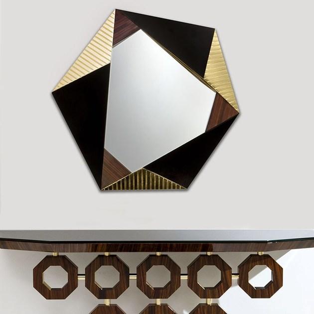 Rozzoni Настенное зеркало в раме Ariel Ar-220 föhn - Вид №1