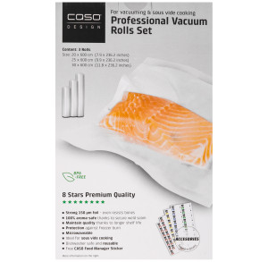 9297254 Набор рулонов для вакуумного упаковщика CASO 7 Sterne 20/25/30*600