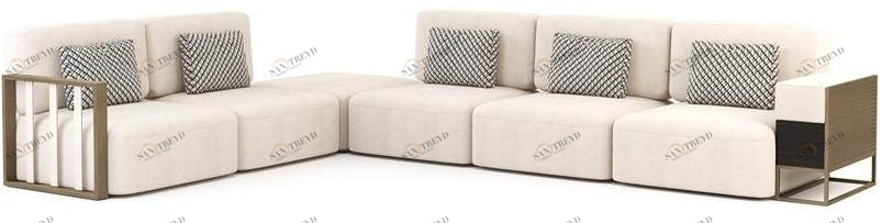 Stylish Club Модульный диван из микрофибры Her Scf.he07