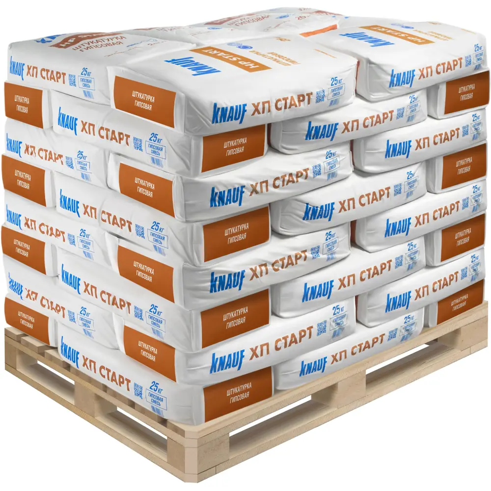 Штукатурка гипсовая Knauf ХП Старт 25 кг HP Start STLM-2183841 - Вид №2