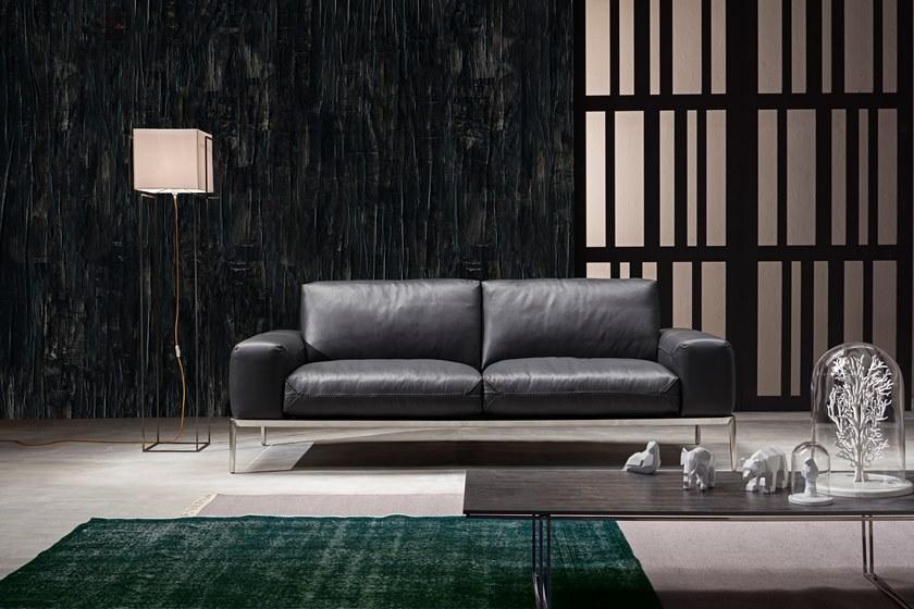 Rossini Sofas Кожаный диван Chic sun-id-1400978 - Вид №4