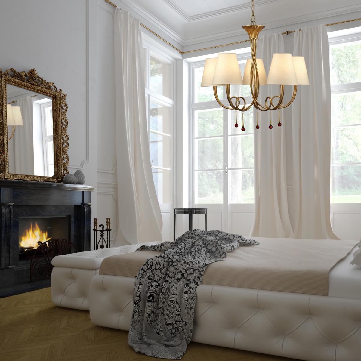 084110 Люстра 5L 6206 Mantra Paola - Вид №1