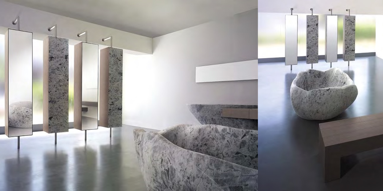 08LP1LR Накладная раковина на столешницу  прямоугольная Toscoquattro  - Вид №3