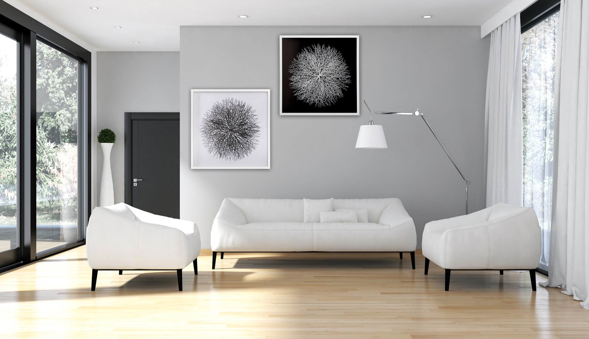 36931 Панно "Легкий шелест 2" LAB.Space  - Вид №2