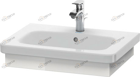 DS608002222 Подвесная раковина настенная овальная Duravit Durastyle белая