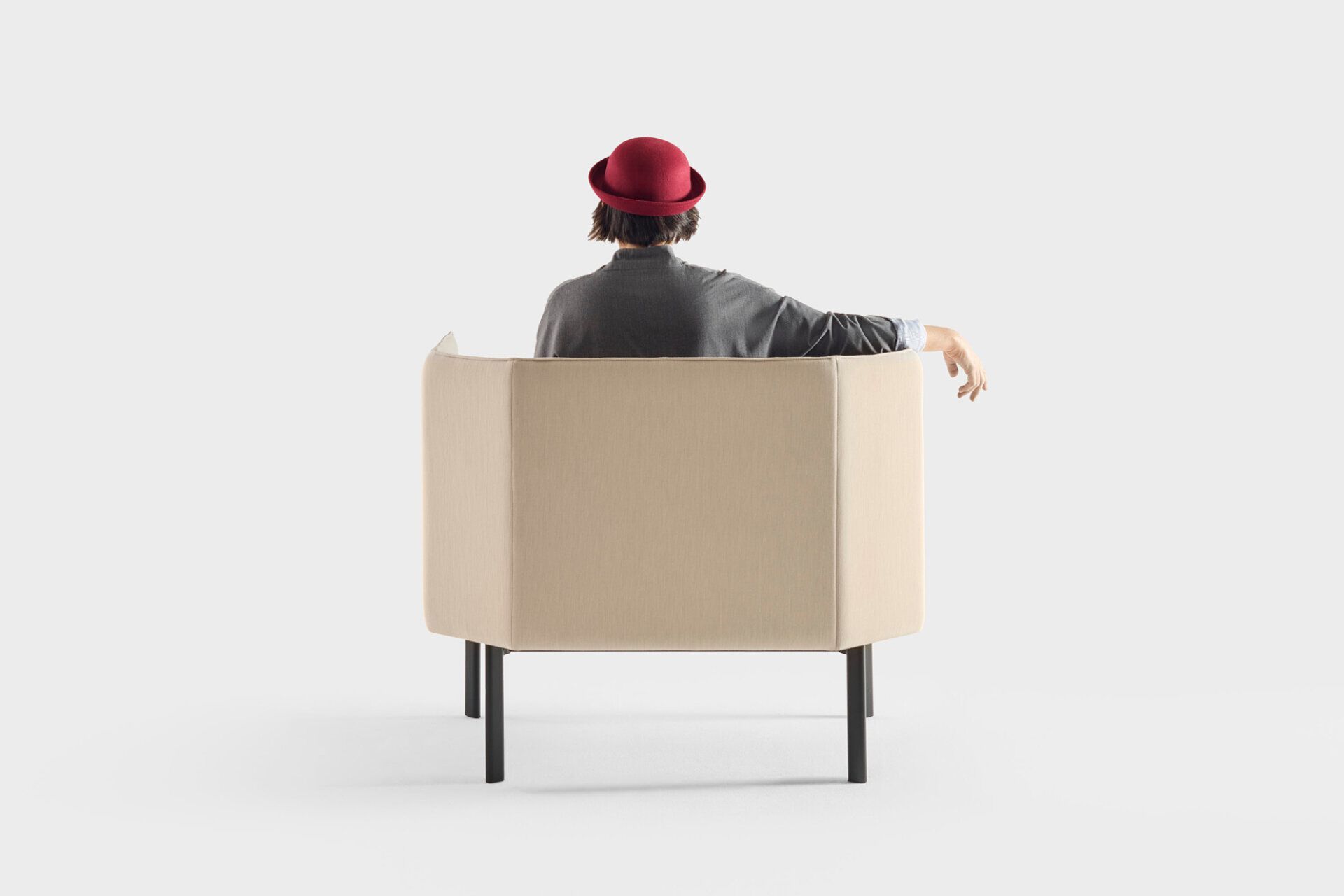 Тканевое кресло Manerba Kokoro ARCH-00026327 - Вид №3