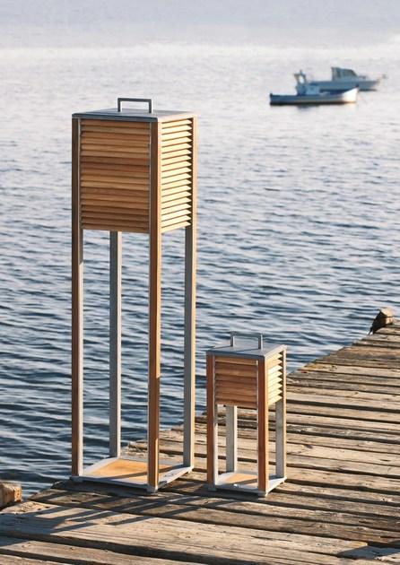 Ethimo Напольный светодиодный торшер из тика Ginger sun-id-1354232 - Вид №4