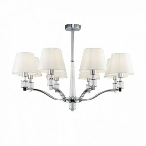 Люстра подвесная белая Clarissa 08CH FREYA ДИЗАЙНЕРСКИЕ, MODERN 00-3956369 Белый