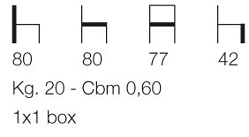 Blifase Кресло с тканевой обивкой Canto sun-id-1400794 - Вид №3