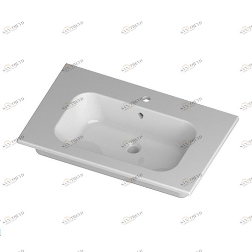 QS08146101 Встроенная раковина под столешницу овальная Disegno Ceramica 