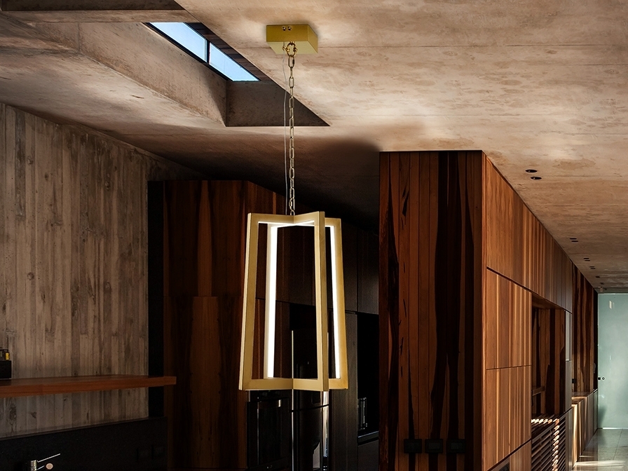 074235 Подвес LED золото Schuller Kuma - Вид №1