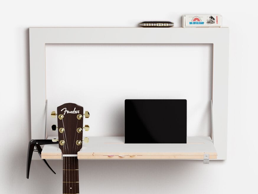 Откидная полка из фанеры AMBIVALENZ Fläpps Guitarhäng 60x40-1 ARCH-00028002