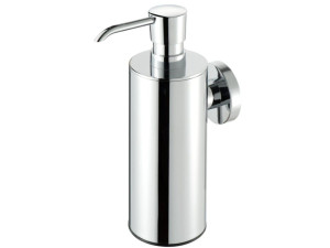 Металлический настенный дозатор мыла