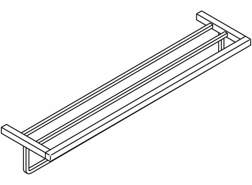 100.30.10040 вешалка для банных полотенец HEWI USA Produkte  - Вид №5