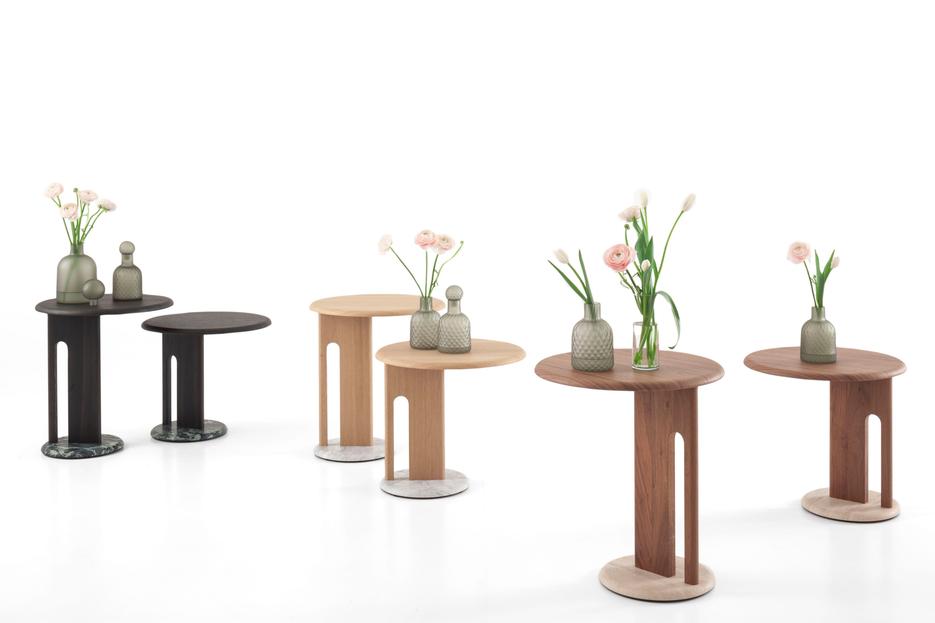 Журнальный столик с травертиновым основанием и деревянной рамой Morica Design Haute Couture ARCH-00008195 - Вид №3