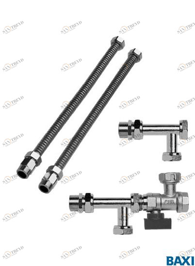 KHG71408481 Гидравл. присоединительный комплект, LUNA-3 Comfort (НТ) + UB INOX BAXI 