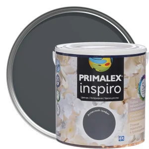 Краска Primalex Inspiro 2.5 л атласный графит