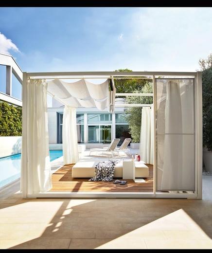 Varaschin Беседка из алюминия и дерева Pavilion 1970 - Вид №3