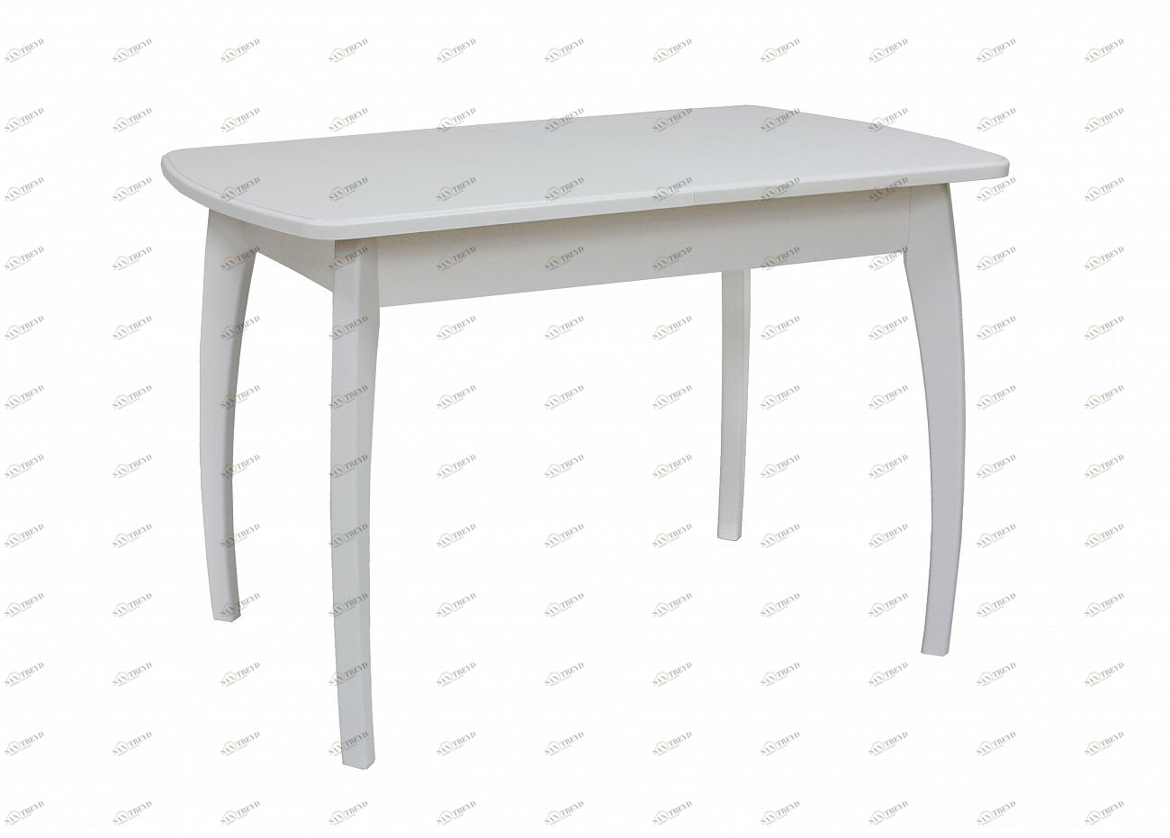 Обеденный стол раздвижной белый Leset "Шервуд 1Р" IMPEX  00-3967126 Белый 