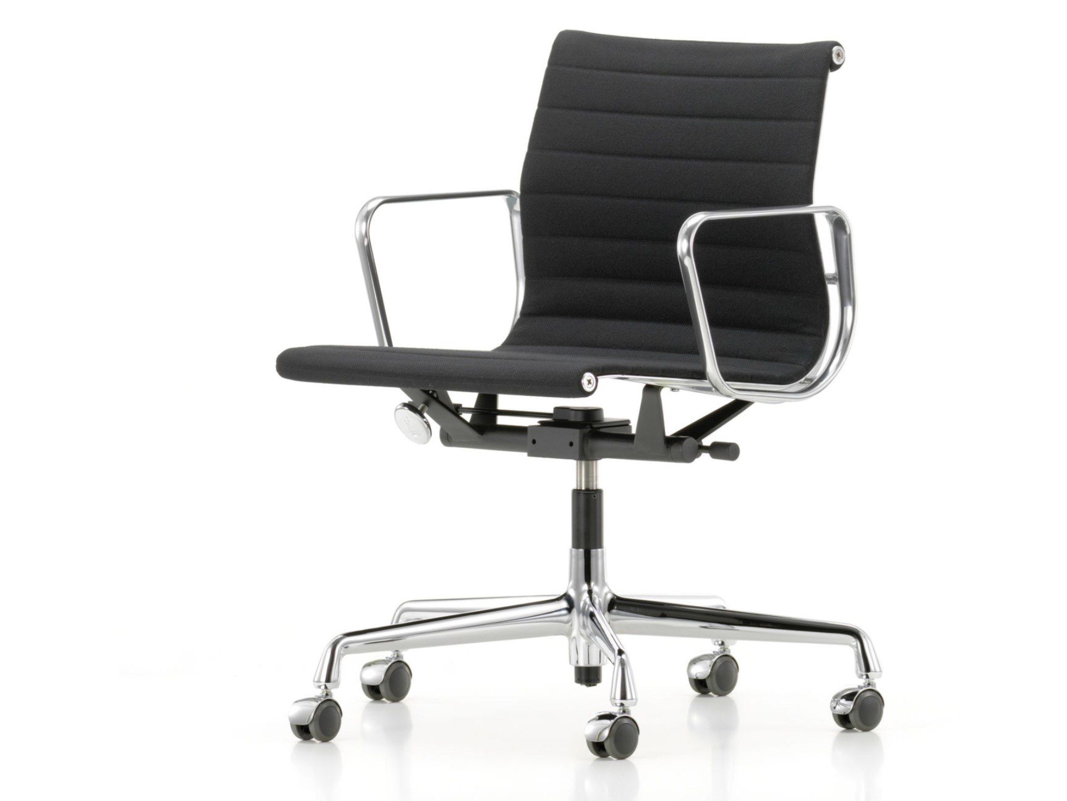 Ткань поворотный операционный офисный стул с подлокотниками VITRA Eames Aluminium Group ARCH-00062946 - Вид №15