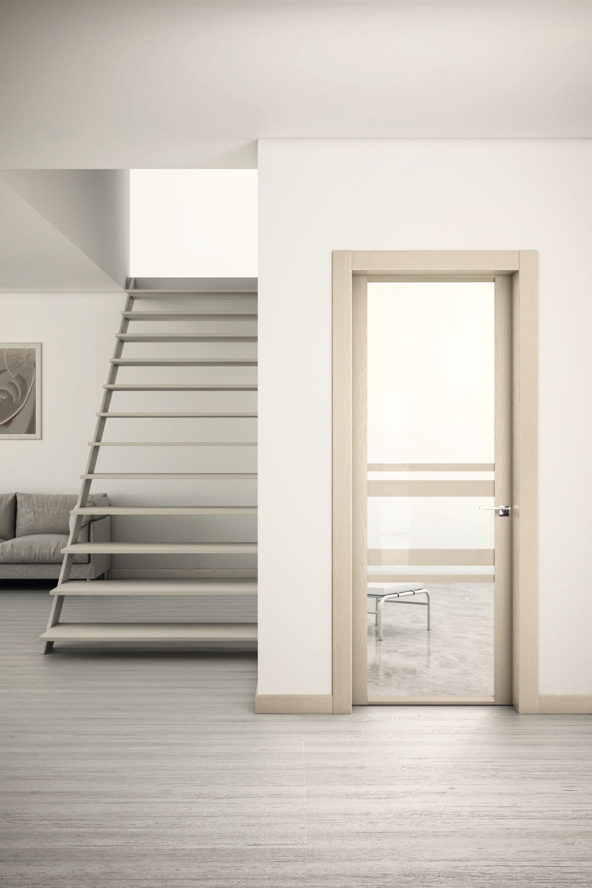 Деревянная дверь со скрытыми петлями PIVATO le porte UNICA ARCH-00106556 - Вид №4