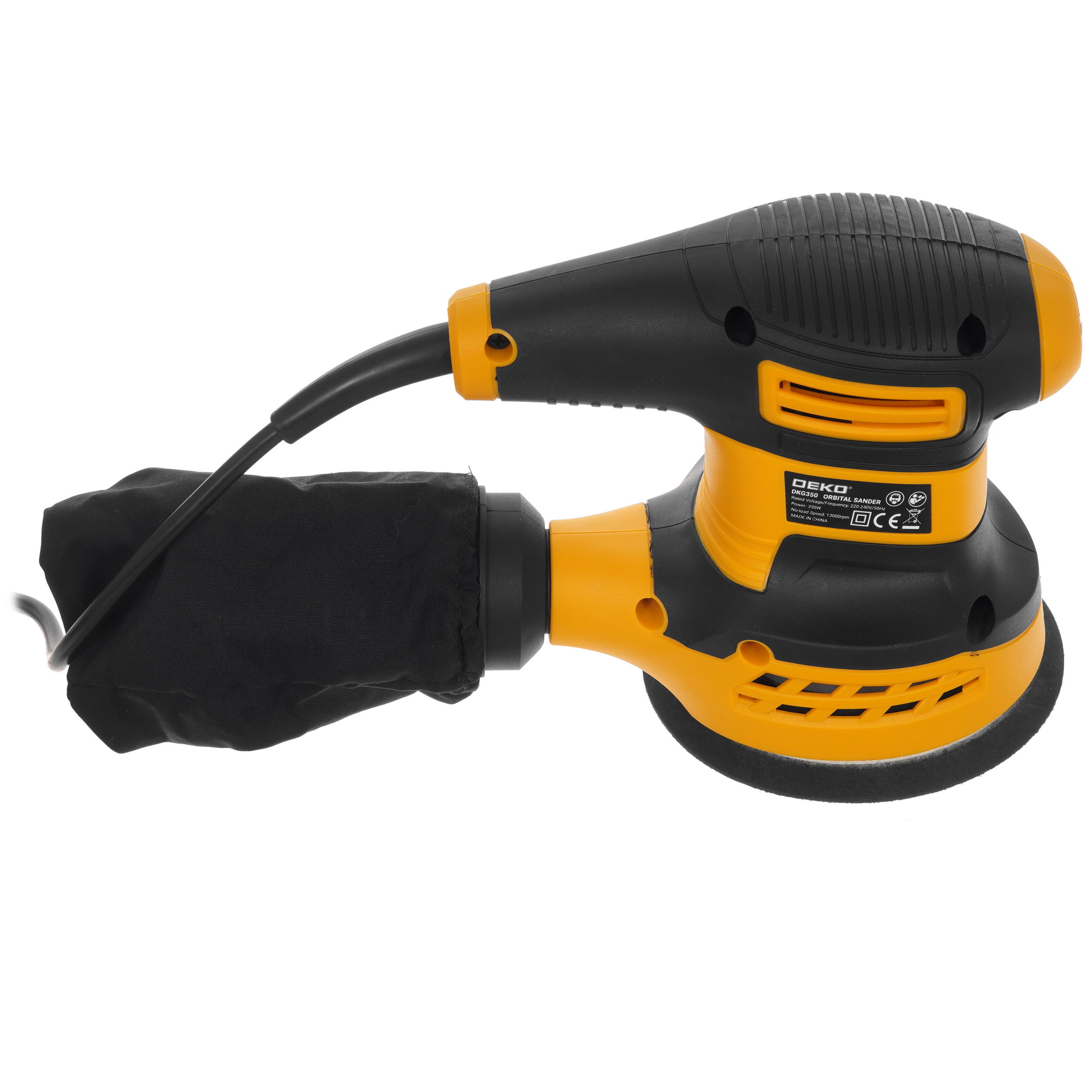 Эксцентриковая шлифмашинка DEKO DKG350 9910775 STDN-0140011 - Вид №3