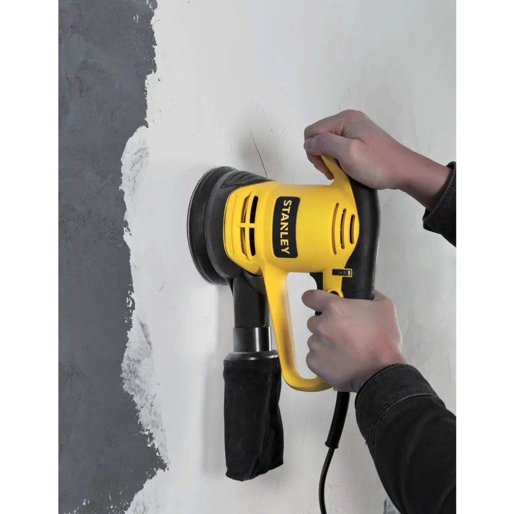Эксцентриковая шлифмашина Stanley SRS480, 480 Вт, 125 мм 84802712 STLM-2019223  - Вид №9