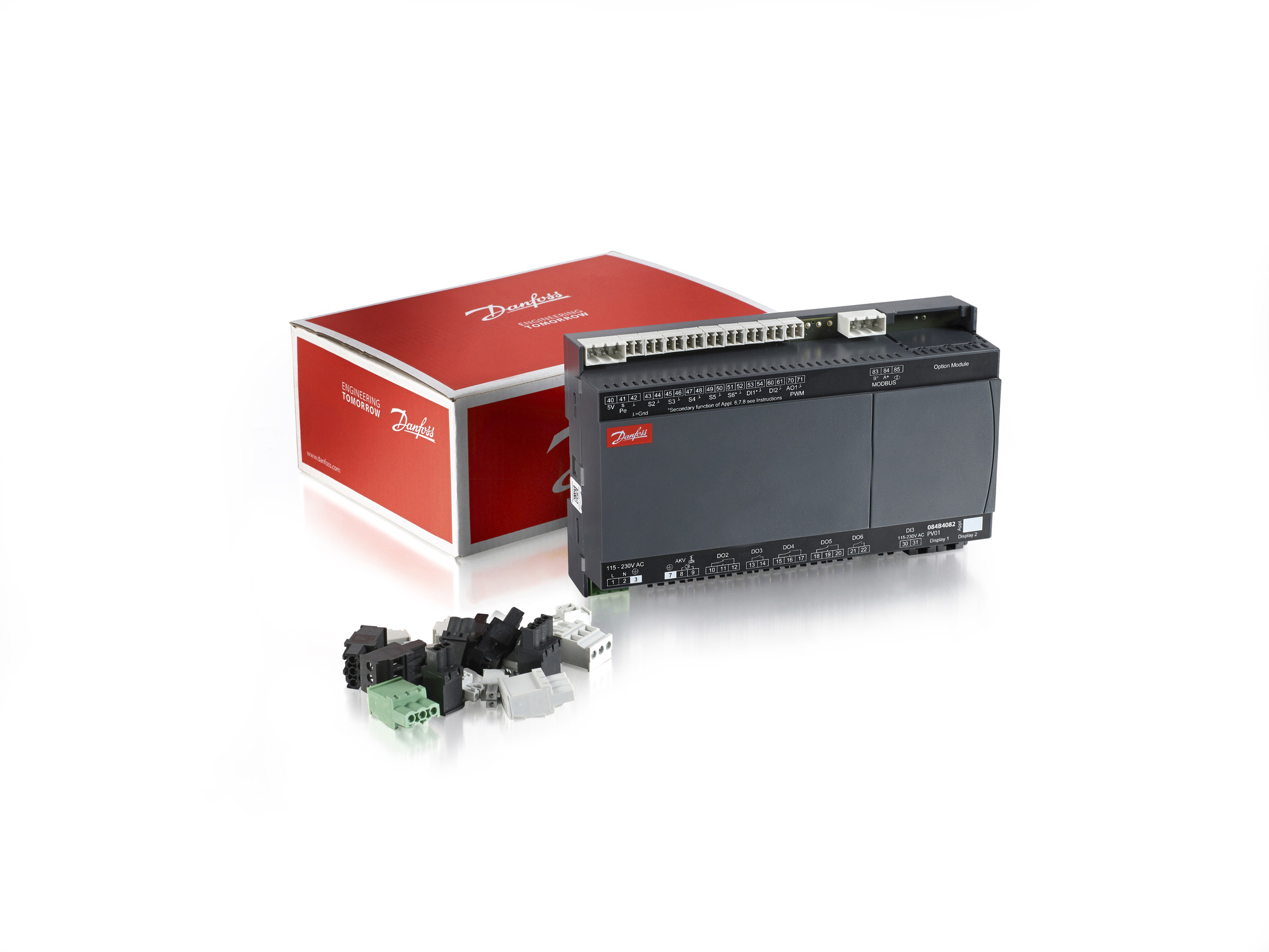Danfoss AK-CC55 AK-CC55 контроллер испарителя. 1 кл/Д/П 084B4183  - Вид №12