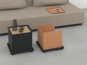 KONSTANTIN SLAWINSKI Книжный шкаф из стали с порошковым покрытием / журнальный столик Yu Sl0631x1