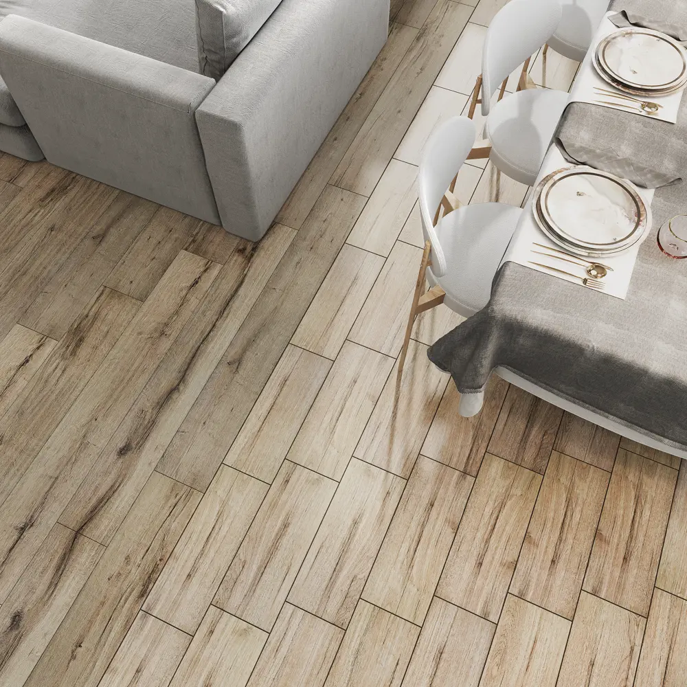 Керамогранит LB Ceramics Маттоне с текстурой дерева 19.9x60.3 см 89061379 STLM-0945235 - Вид №9