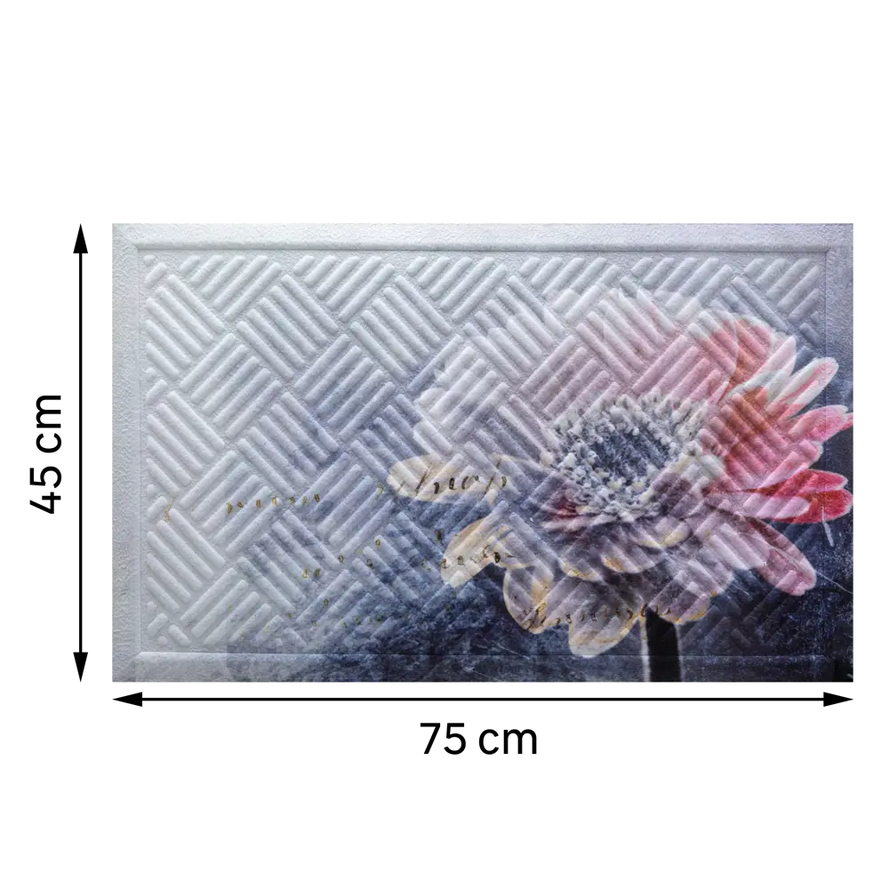 Коврик Inspire Embo Flower 45x75 см резина 86345486 STLM-2043527  - Вид №3
