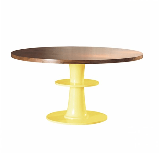 Mambo Unlimited Ideas Круглый деревянный стол sun-id-1466903 - Вид №2