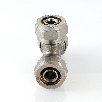 VTm.331.N.322632 Фитинг обжимной – тройник Valtec 32 х 26 х 32 мм  - Вид №6