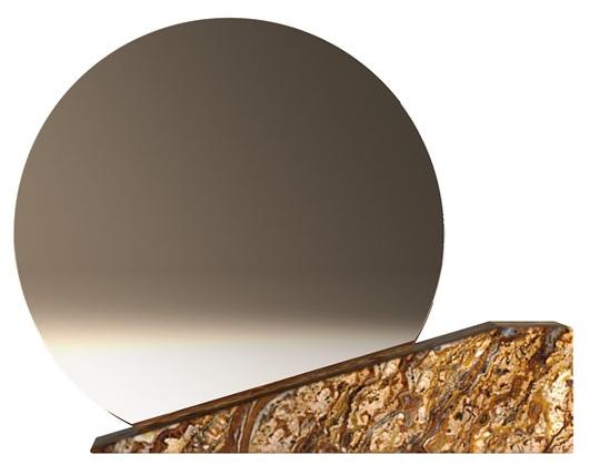 ROSSATO ARREDAMENTI Круглое настольное зеркало из мрамора Home sun-id-1447052 - Вид №3