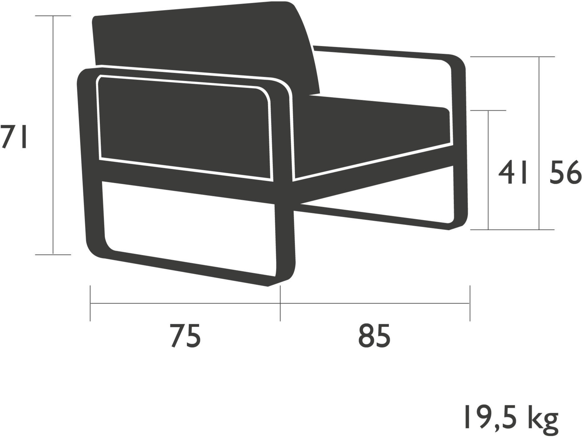 Fermob Садовое кресло с подлокотниками Bellevie sun-id-1436650 - Вид №10