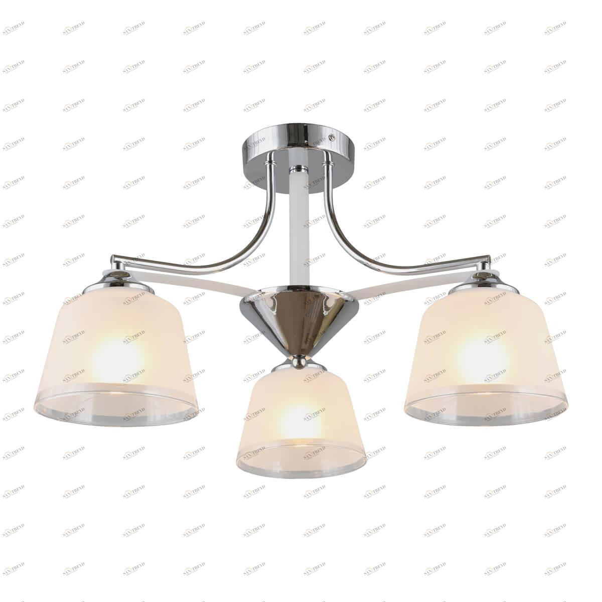 Потолочная люстра Omnilux Rosate OML-65307-03 OMNILUX ROSATE 328322 Белый;хром 