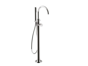 Однорычажный смеситель для ванны с ручным душем