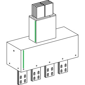 KRC2000ER47 СЕКЦИЯ ВВОДНАЯ ПРЯМАЯ Schneider Electric