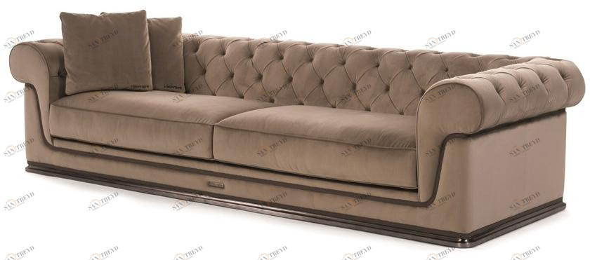 Visionnaire Тафтинговый диван из ткани sun-id-1411375