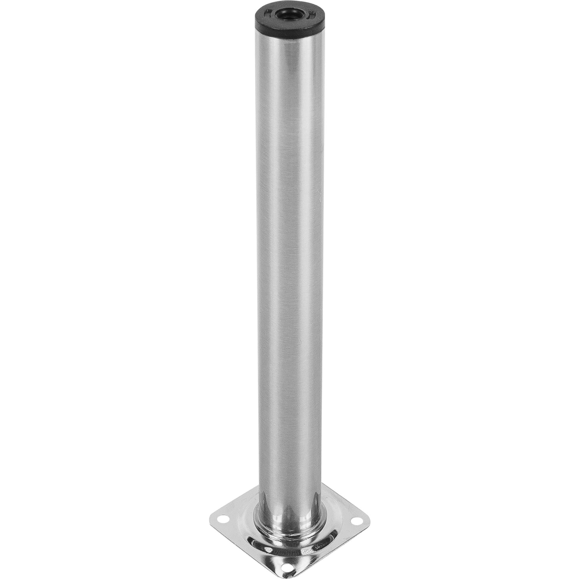 82732784 Ножка круглая 300х30 мм, сталь, цвет никель Santreyd  - Вид №1