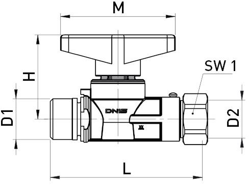 TECO Клапан с верхним вводом для систем дозирования T4j sun-id-1441006 - Вид №1