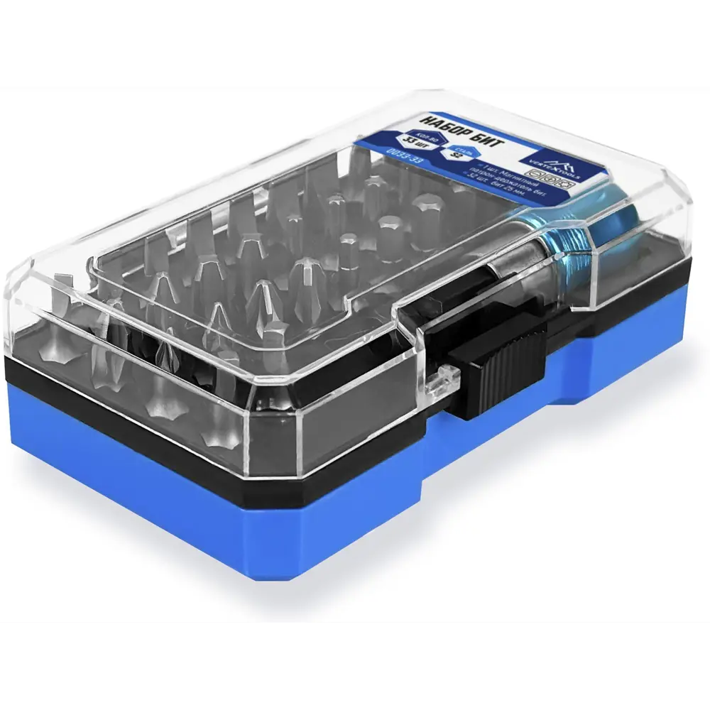 Профессиональный набор ударных бит VERTEXTOOLS 33 предмета 89419387 STLM-1564464 - Вид №2